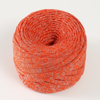 Шнур Риббон с люрексом 85м/170±5 гр (Рябина, люрекс: Серебро) Шнур Риббон с люрексом 85м/170±5 гр (Рябина, люрекс: Серебро)