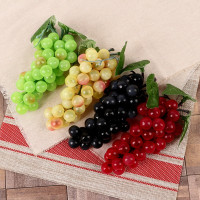 Муляж &quot;Виноград матовый&quot; 45 ягод 19 см, микс