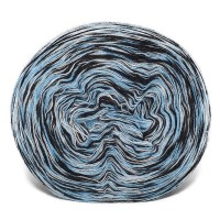 Акрил меланж (Рассказовская) - 18 (черны/голуб/белый)