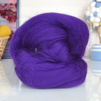 Гребенная лента для валяния (Камтекс) - 060 (фиолетовый)