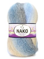 Mohair delicate Colorflow (Нако) - 7247 (беж/гол/серый)