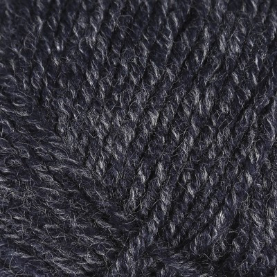 Пряжа "Superlana midi" 25% шерсть, 75% акрил 170м/100гр (805 т. синий)