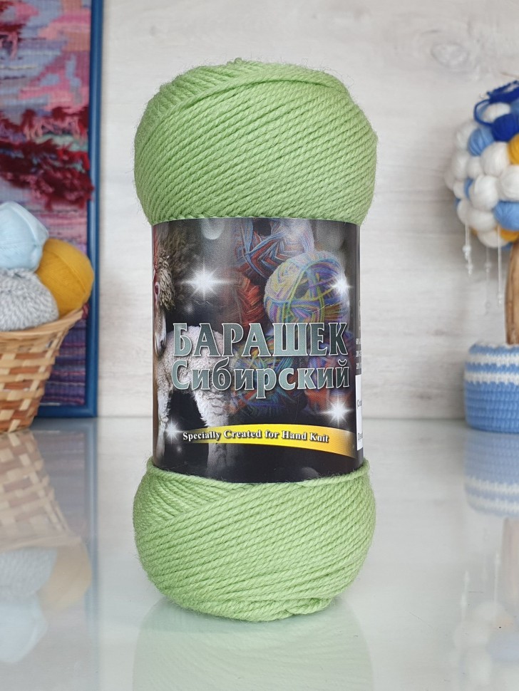 Барашек Сибирский Колор-Сити - 2400 (салатовый)