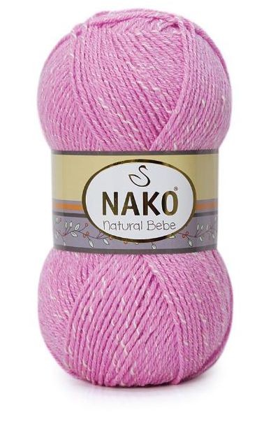 Natural BEBE (Nako) - 10312 (яр.розовый)