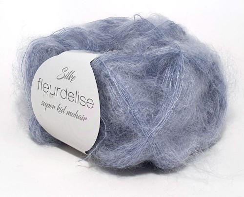 Пряжа Fleurdelise (Silke) 135  серо-голубой