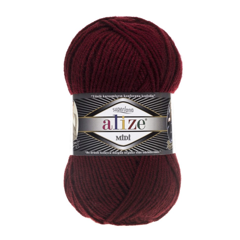 SUPERLANA MIDI - 57 (бордо)