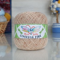 Стрекоза файн - 098 (персик с персиковым люрексом)