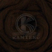 Гребенная лента для валяния (Камтекс) - 063 (шоколад)