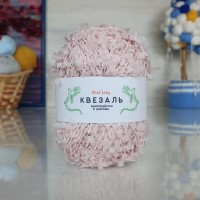 Квезаль - 240 (св.розовый с серебряными пайетками)