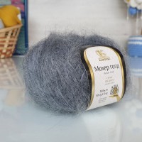 Мохер Голд (Камтекс) - 176 (серый меланж)