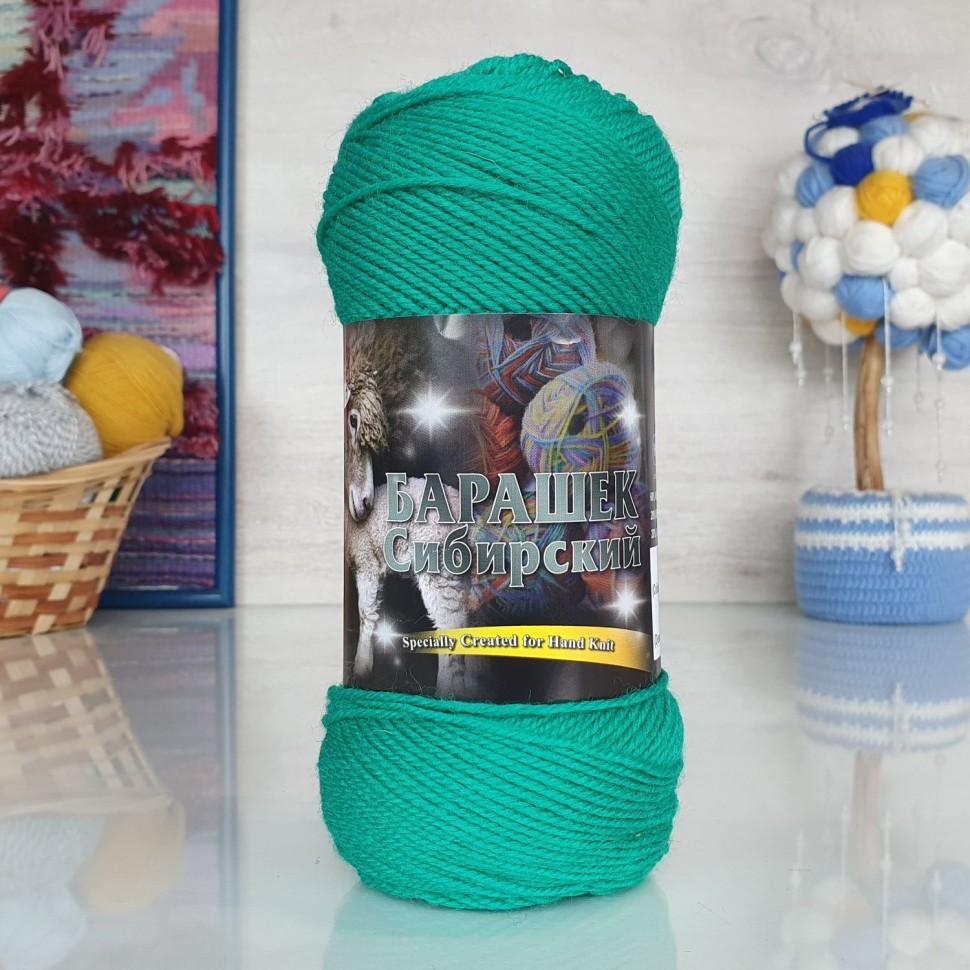 Барашек Сибирский Колор-Сити - 2402 (яр.зеленый)