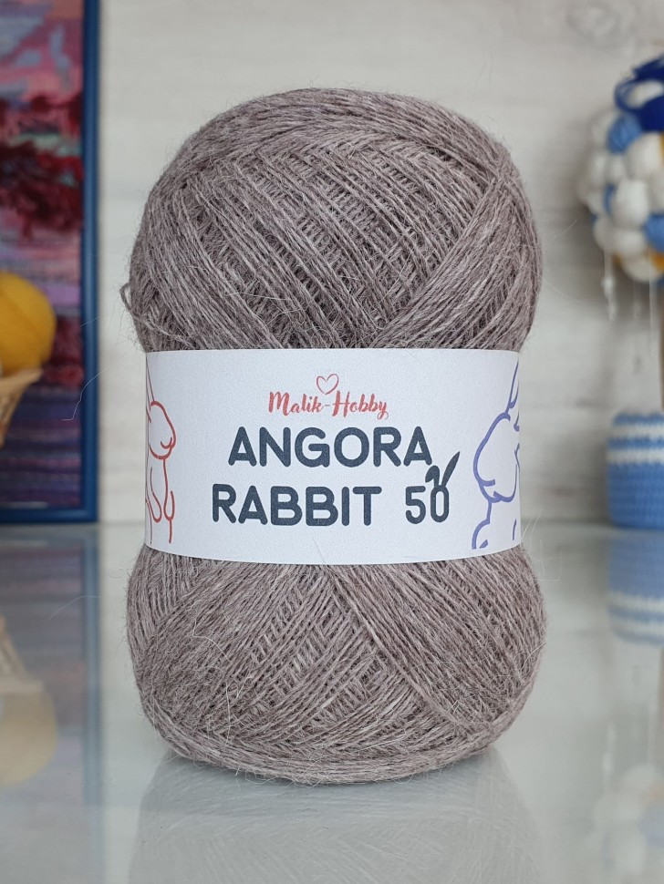 Angora Rabbit 50 - 908 (какао)