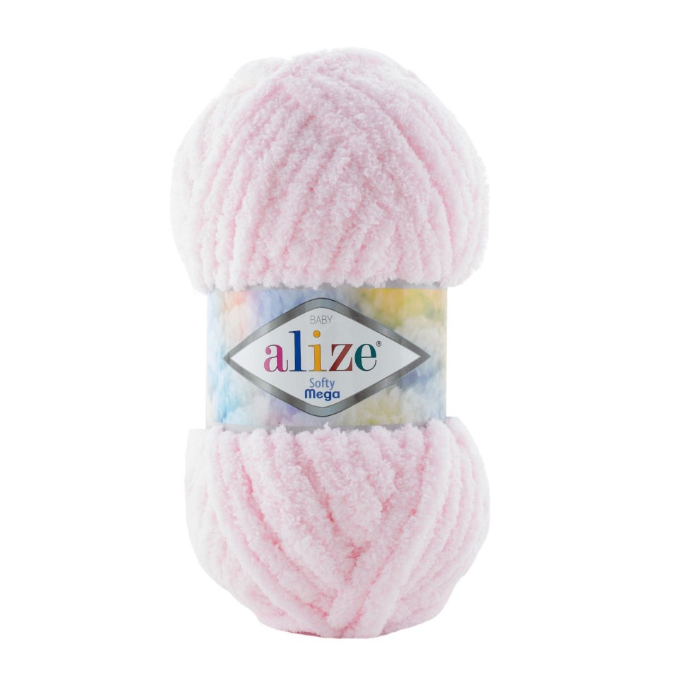 Softy mega, Alize - 31 (розовый)