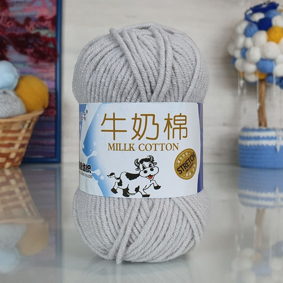 Милк коттон M&H - 011 (светло-серый)