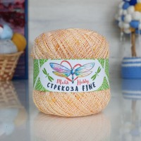 Стрекоза файн - 100 (персик с желтым)