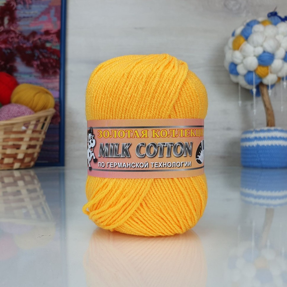 Милк коттон - 013 (желтый)