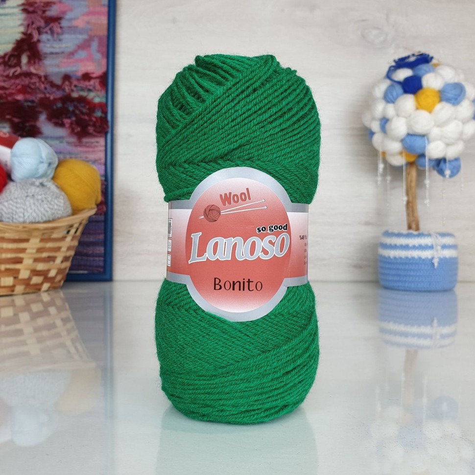 Bonito Lanoso - 920 (зеленый)