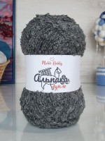 Альпака букле M&amp;H - 2335 (т.серый)