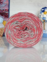 Ангорка меланж Рассказовская - 30_2 (коралл-розов-св.липа)