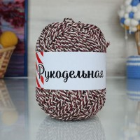 Мастерица (крученая) - 32 (бордо меланж)