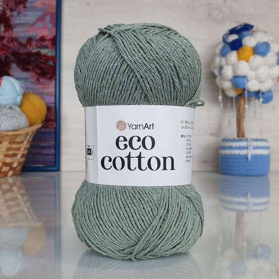 Eco Cotton (YarnArt) - 782 (полынь)