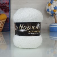 Норка длинноворсная - 801 (белый)