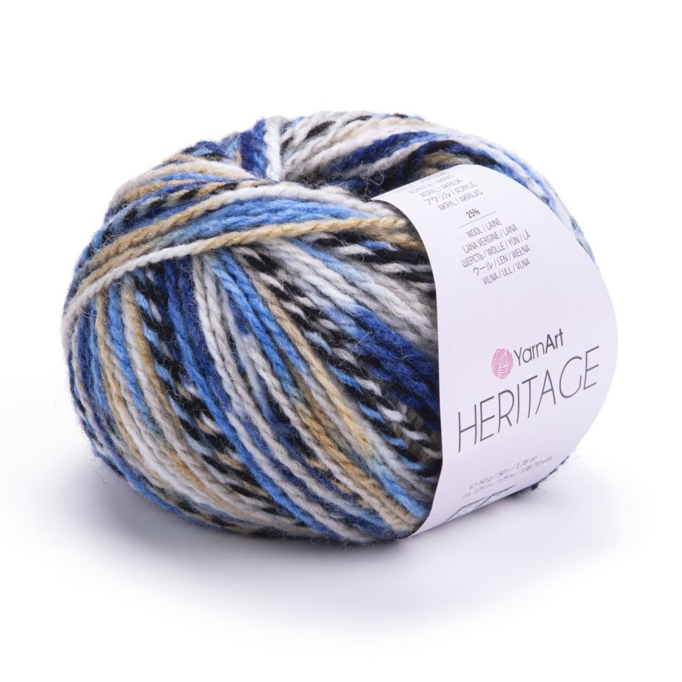 Heritage, YarnArt - 332 (принт)