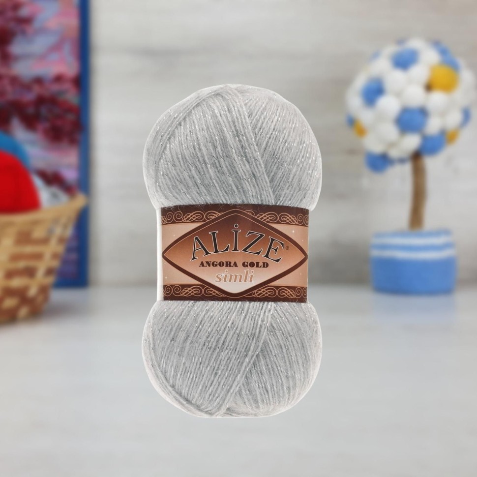 ANGORA GOLD SIMLI - 21 (серый)
