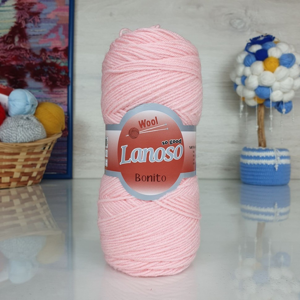 Bonito Lanoso - 932 (св.розовый)