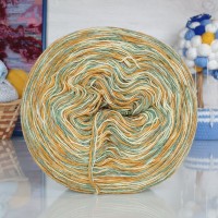 Ангорка меланж Рассказовская - 32_1 (оранж/бл.зелен/лимон)