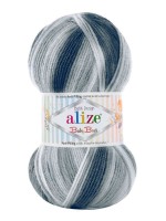 BABY BEST BATIK (Alize) - 7542 (серый принт)
