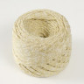 Шнур Риббон с люрексом 85м/170±5 гр ( Экрю, люрекс: Золото) Шнур Риббон с люрексом 85м/170±5 гр ( Экрю, люрекс: Золото)