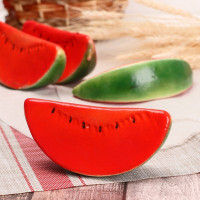 Муляж &quot;Долька арбуза&quot; 14,5х6,5х4,5 см (10 шт.)