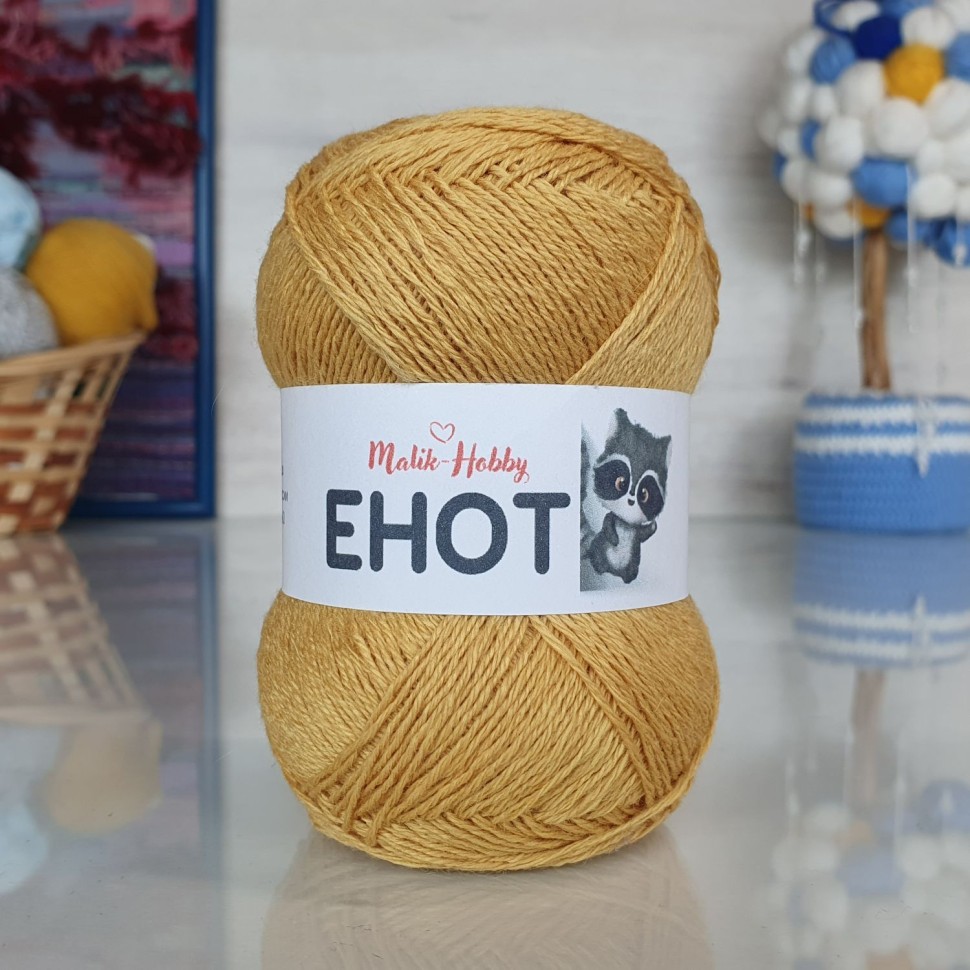 Енот M&H - 412 (желтый)