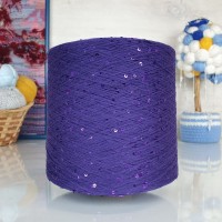 Kolibri с пайетками - 035 (фиолетовый с блест.пайет)