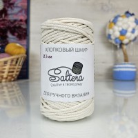 Шнур Хлопковый (300г), Saltera - 221 (светло-бежевый)