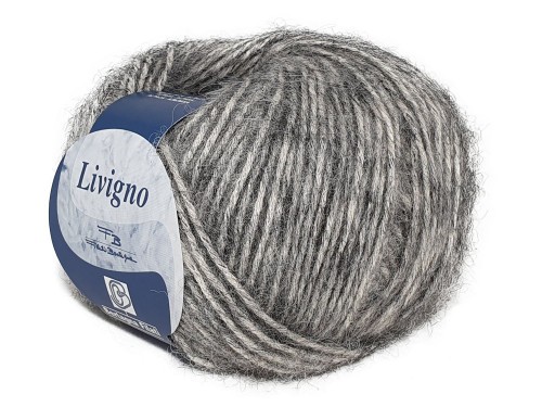 Пряжа Livigno (Bertagna Filati) 108  серый