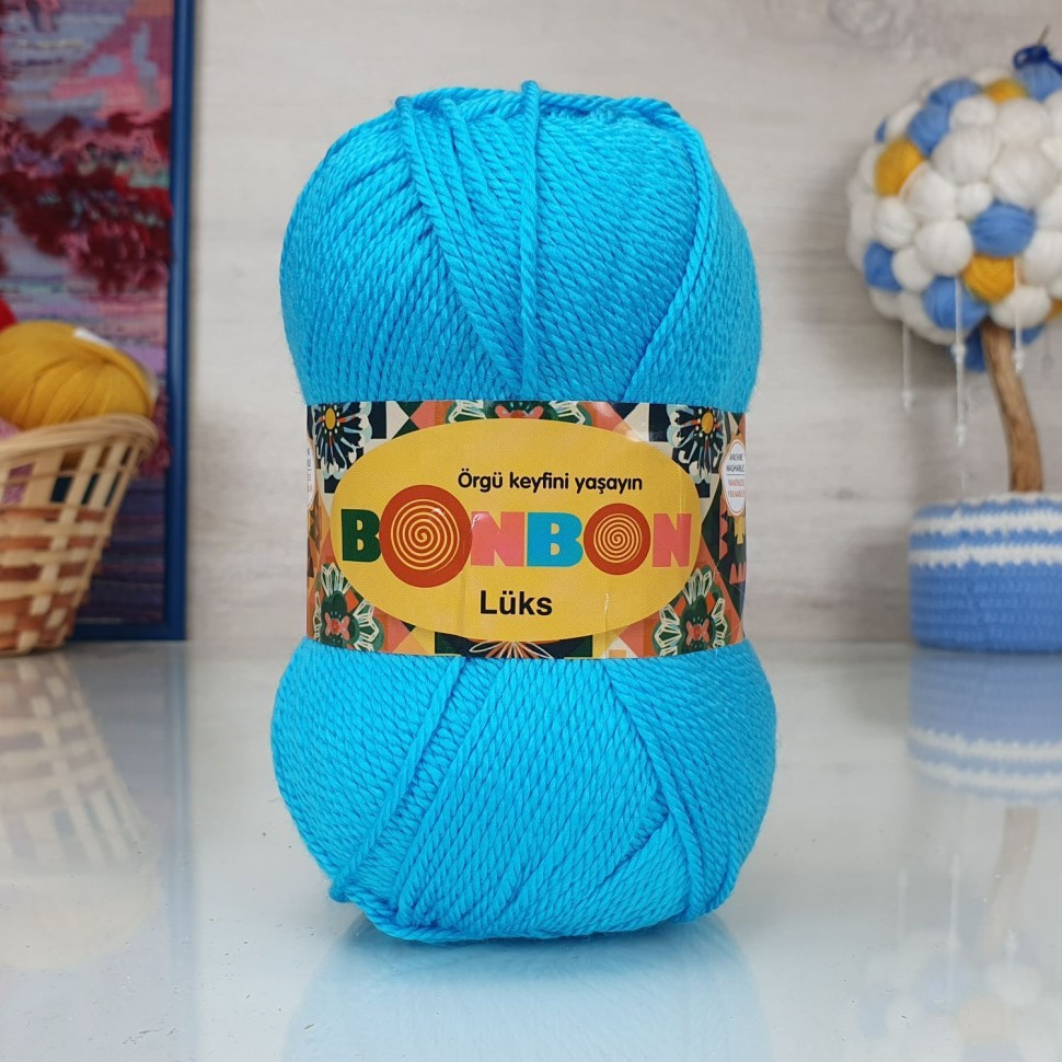 Bonbon luks Nako - 98238 (бирюза)