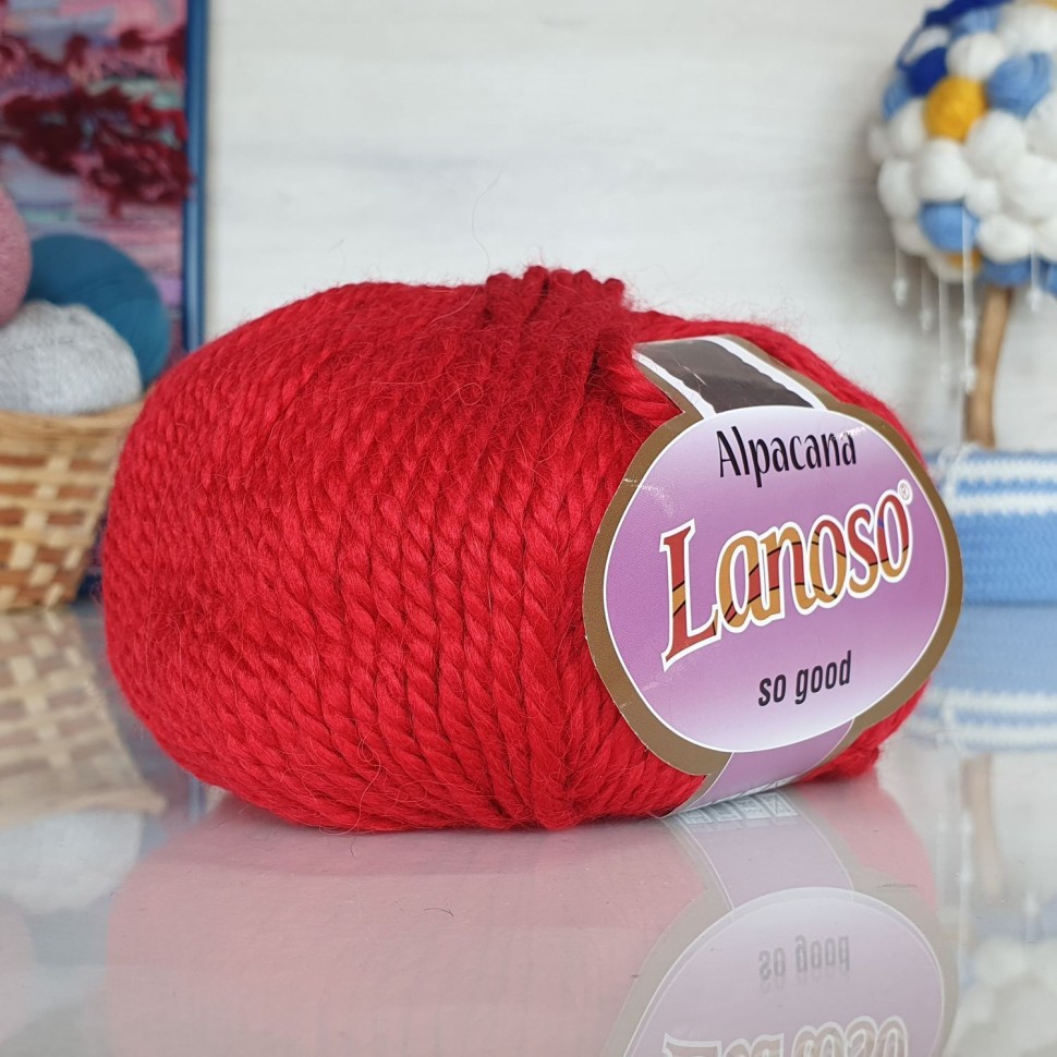 Alpacana Lanoso - 3012 (красный)
