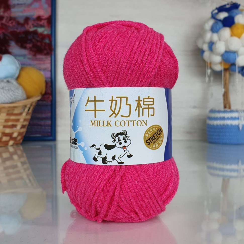 Милк коттон M&H - 015 (мальва)