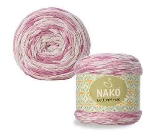 Пряжа Cotton Nordic Nako - 82670 (принт)