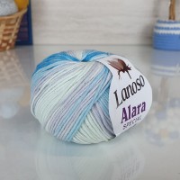 Alara special Lanoso - 711 (св.бирюзов принт)