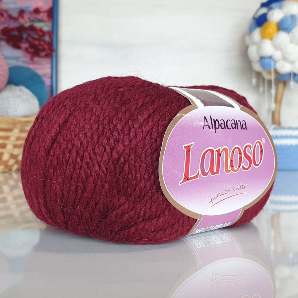 Alpacana Lanoso - 3014 (бордовый)