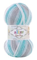 BABY BEST BATIK (Alize) - 7264 (мята/серый)