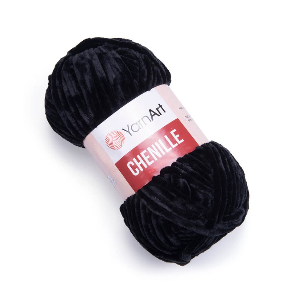 Chenille YarArt - 542 (черный)