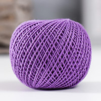 Нитки вязальные &quot;Флокс&quot; 150м/25гр 100% хлопок немерсеризованный цвет 1302 (10 шт.)