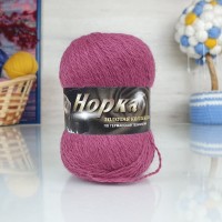 Норка длинноворсная - 857 (тем.брусника)