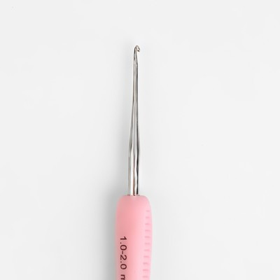 Крючок для вязания, двусторонний, d = 1/2 мм, 13,5 см, цвет МИКС