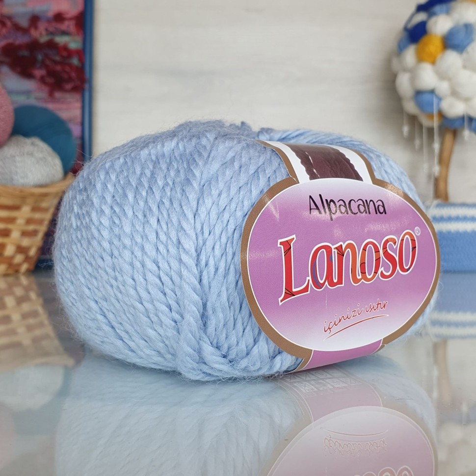 Alpacana Lanoso - 3015 (голубой)