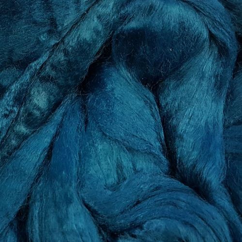 вискоза цветная (для валяния) 2000  синее море
